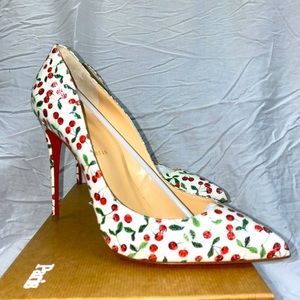 NWT Christian Louboutin Cherries